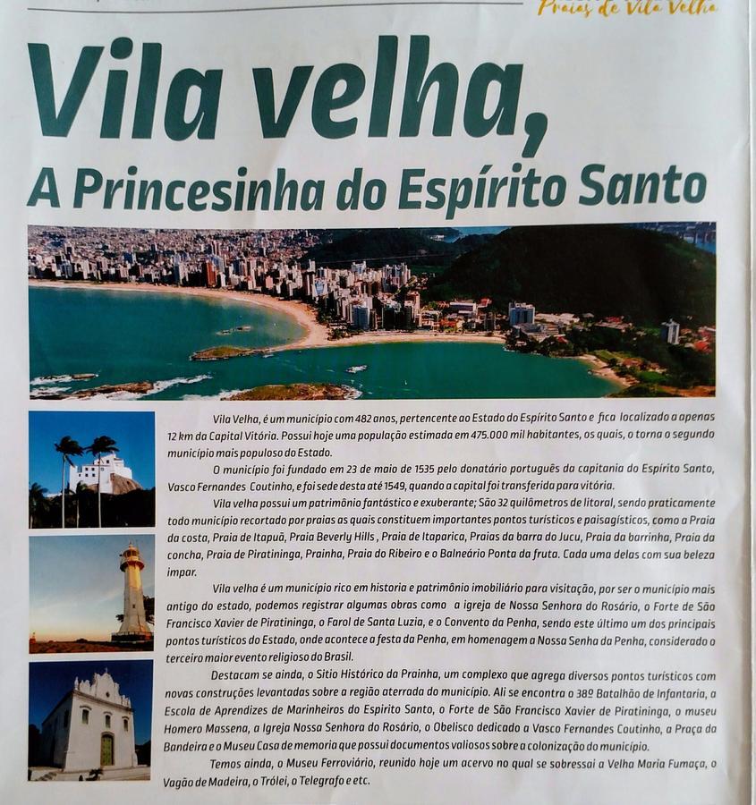 Flat Pasargada 712, Free Bikes, Pe Na Praia Vila Velha  Luaran gambar